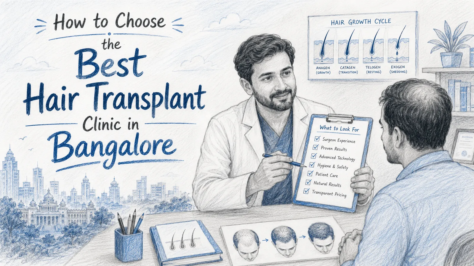 How to Choose the Best Hair Transplant Clinic in Bangalore